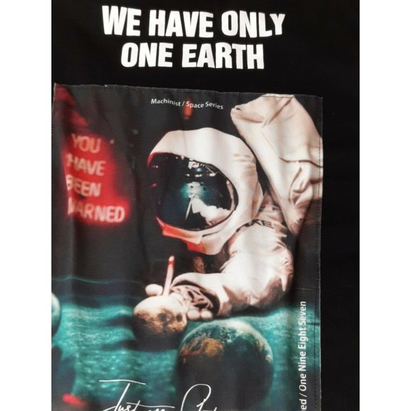 Machinist/Space Series T Shirt 'Just One Shot' Med Front/Back - Picture 3 of 10